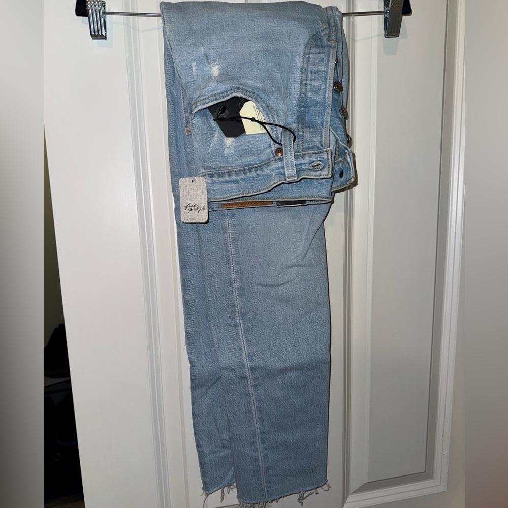 Levi's 501 Skinny High Rise Jeans
